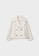 Women’s Double-Breasted Jacket – Classic Tailored Blazer Style