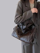 Women’s Shoulder Bag – Classic Multi-Pocket Design, Stylish & Practical