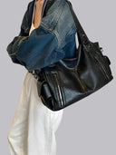 Women’s Shoulder Bag – Classic Multi-Pocket Design, Stylish & Practical