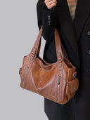 Women’s Shoulder Bag – Classic Multi-Pocket Design, Stylish & Practical